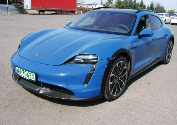 Porsche Taycan cena 546439 przebieg: 55664, rok produkcji 2021 z Łęczna małe 742